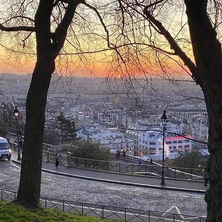 Appartement Montmartre Joli 2 Pieces Au Pied Du Sacre Coeur à Paris Extérieur photo